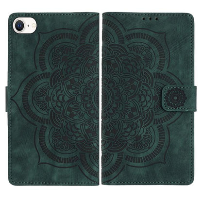 Mandala Embossed Retro Frosted Leather Phone Case
