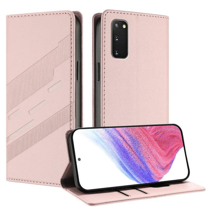 Embossed Multi-functional Wallet Retro Leather Phone Case