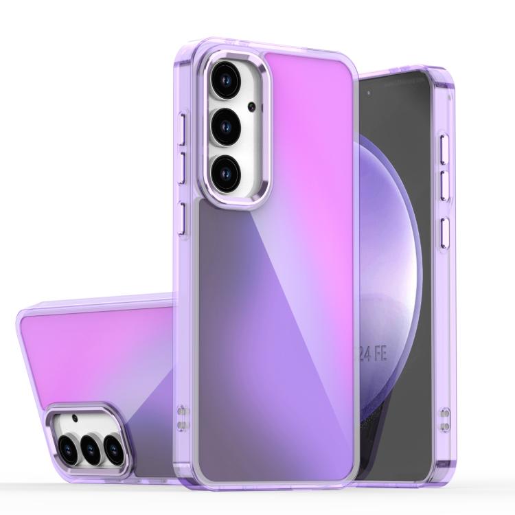 Plating Gradient Discolor Phone Case