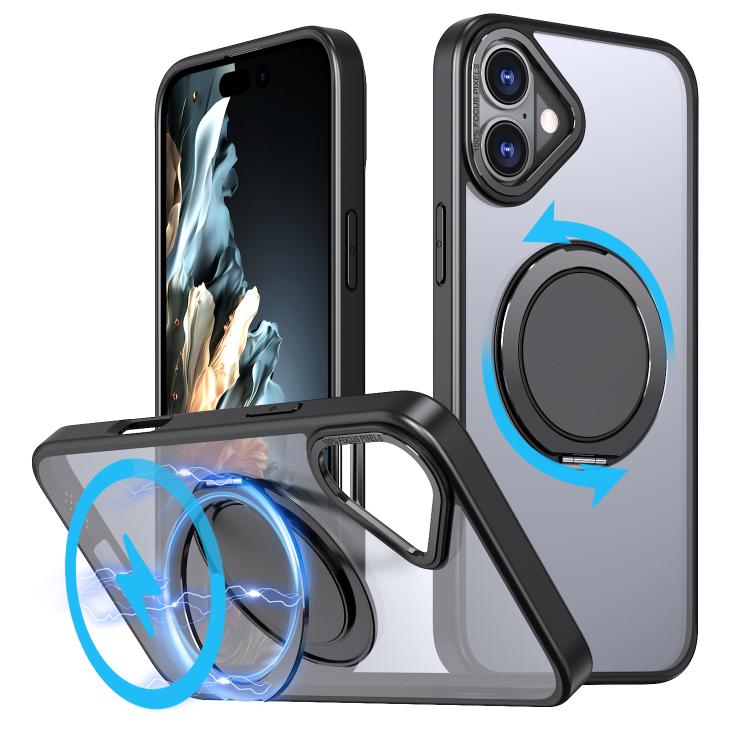 360-degree Rotating MagSafe Magnetic Holder Phone Case
