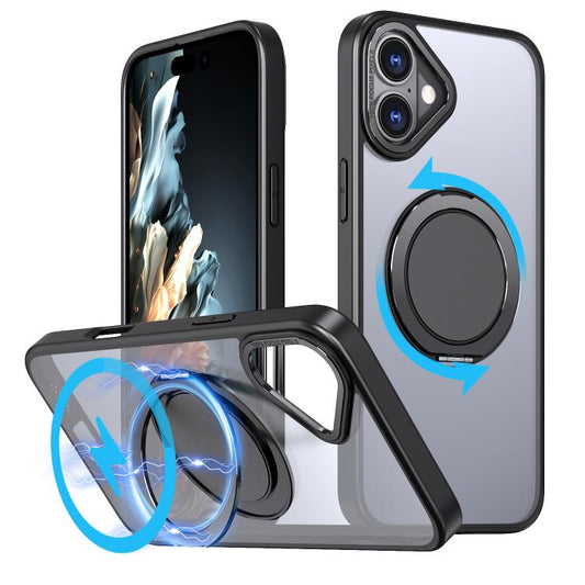 360-degree Rotating MagSafe Magnetic Holder Phone Case