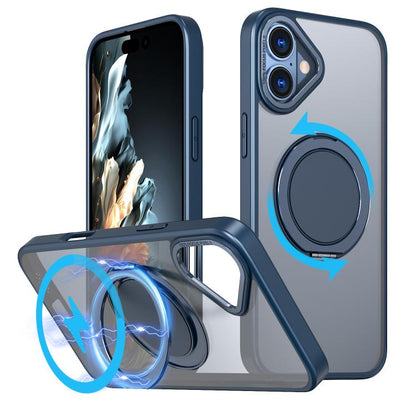 360-degree Rotating MagSafe Magnetic Holder Phone Case