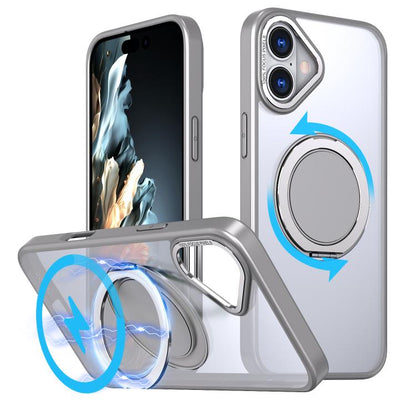 360-degree Rotating MagSafe Magnetic Holder Phone Case
