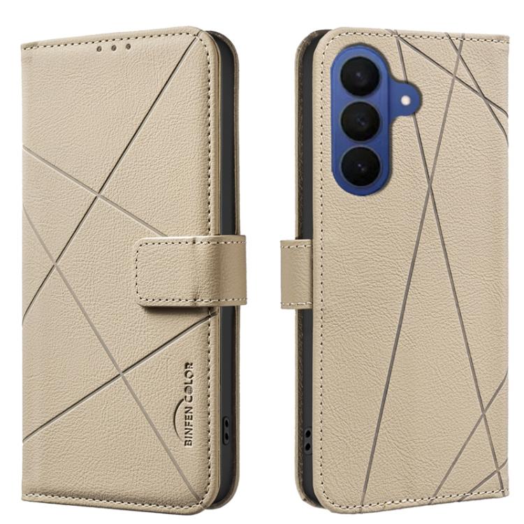 Geometric Pattern RFID Leather Phone Case
