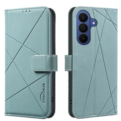 Geometric Pattern RFID Leather Phone Case