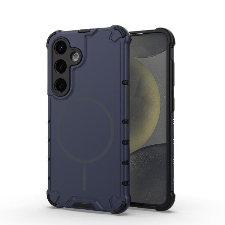 Grating Solid Color MagSafe Magnetic Phone Case