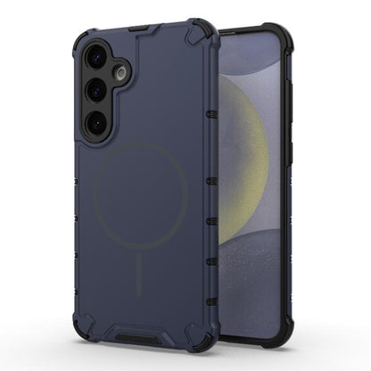 Grating Solid Color MagSafe Magnetic Phone Case