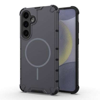 Grating Solid Color MagSafe Magnetic Phone Case