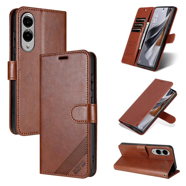 AZNS Sheepskin Texture Flip Leather Phone Case