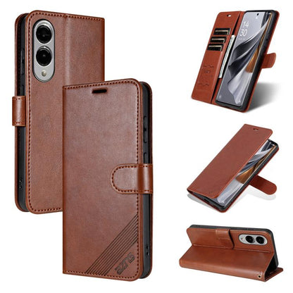 AZNS Sheepskin Texture Flip Leather Phone Case