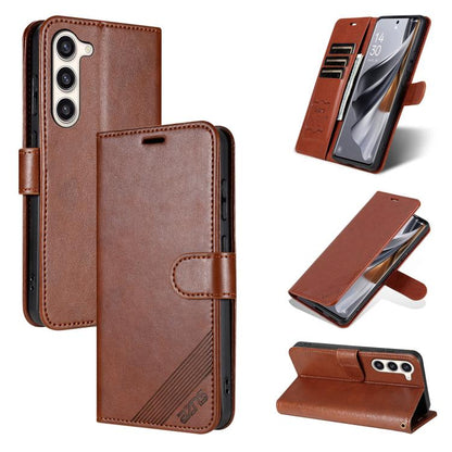 AZNS Sheepskin Texture Flip Leather Phone Case