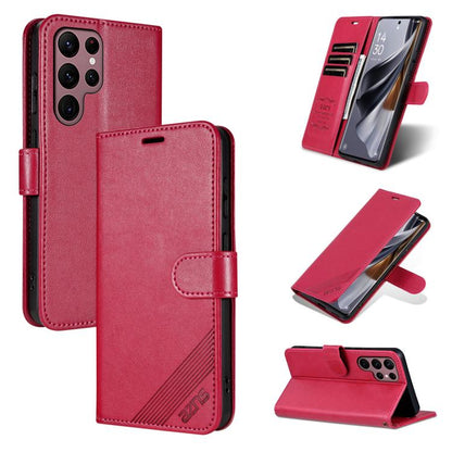 AZNS Sheepskin Texture Flip Leather Phone Case