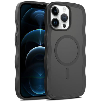 Skin Feel Wave Texture MagSafe Phone Case