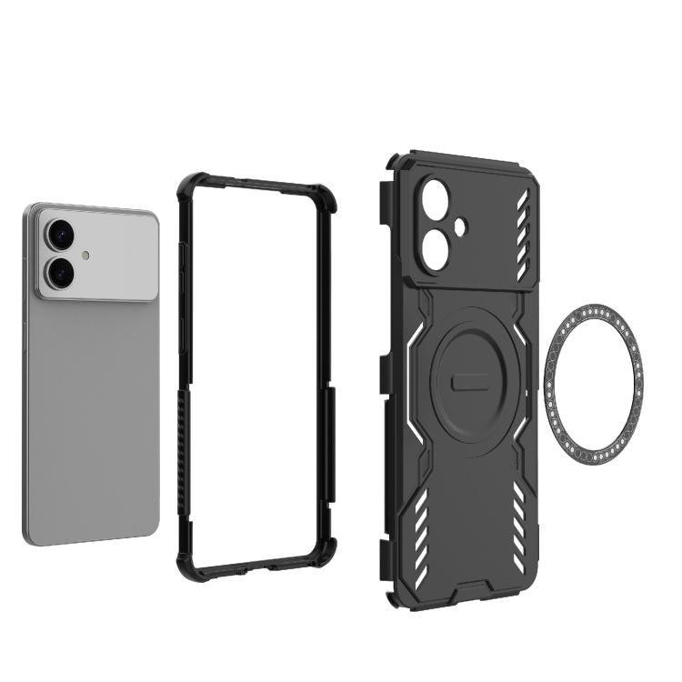 Butterfly Armor MagSafe Magnetic Ring Shockproof Phone Case