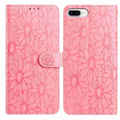 Daisy Embossed Leather Phone Case