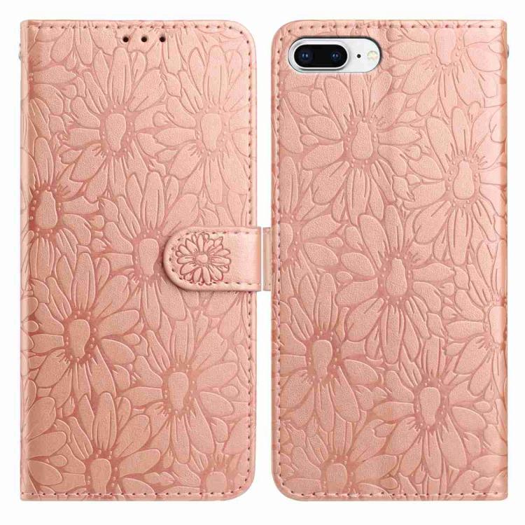 Daisy Embossed Leather Phone Case