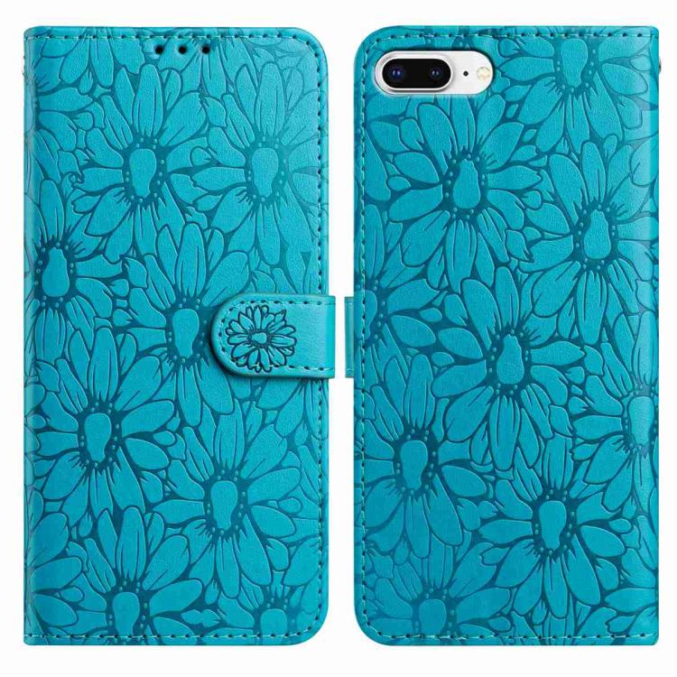Daisy Embossed Leather Phone Case