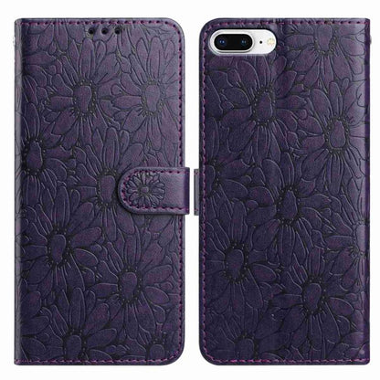 Daisy Embossed Leather Phone Case