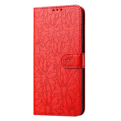 Daisy Embossed Leather Phone Case
