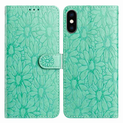 Daisy Embossed Leather Phone Case