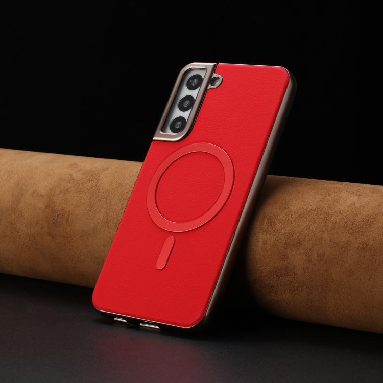 Solid Color Plating MagSafe Full Coverage Phone Case