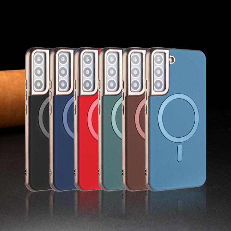 Solid Color Plating MagSafe Full Coverage Phone Case