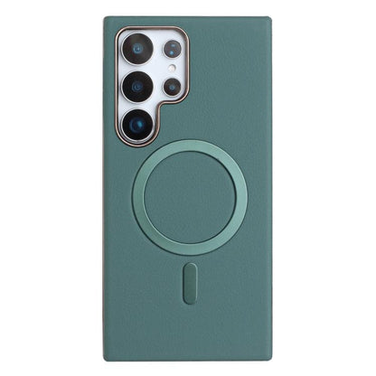 Solid Color Plating MagSafe Full Coverage Phone Case