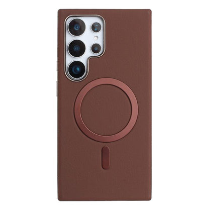 Solid Color Plating MagSafe Full Coverage Phone Case