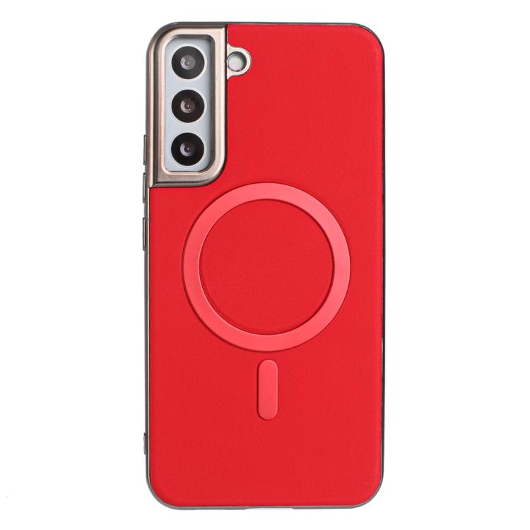 Solid Color Plating MagSafe Full Coverage Phone Case