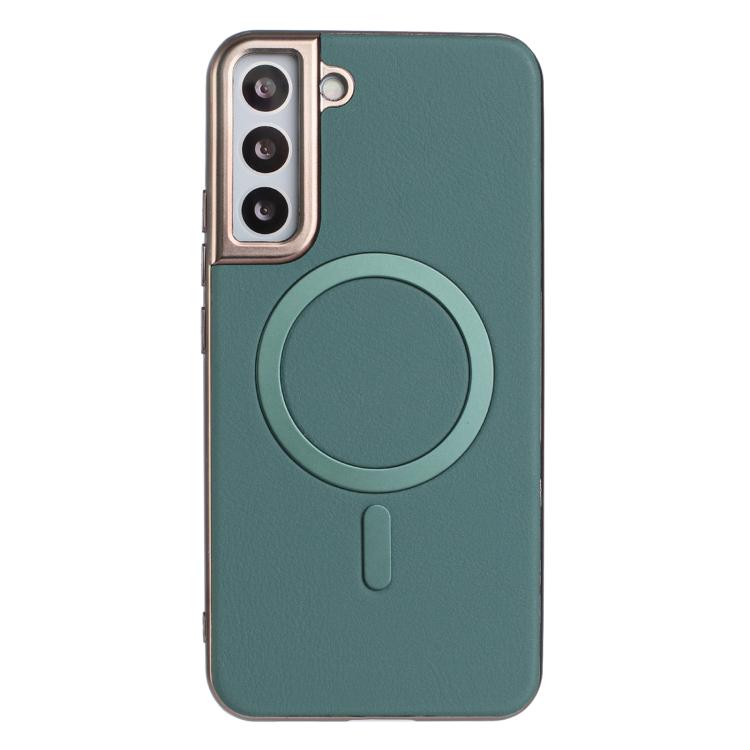 Solid Color Plating MagSafe Full Coverage Phone Case