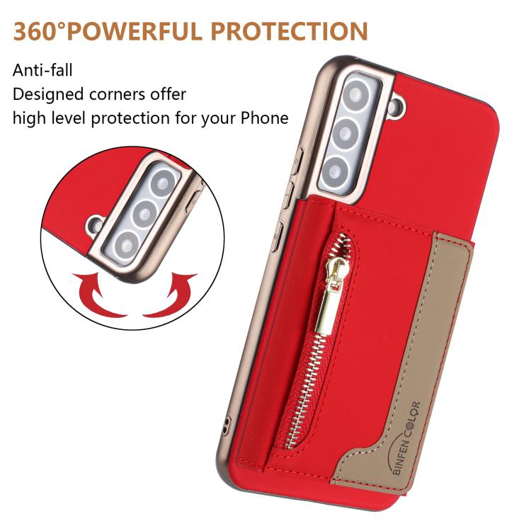 Zipper Horizontal Magnetic Card Bag RFID MagSafe Phone Case