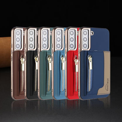 Zipper Horizontal Magnetic Card Bag RFID MagSafe Phone Case