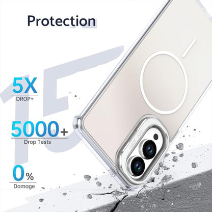 Gradient Discolor Lens Kickstand Magsafe Phone Case