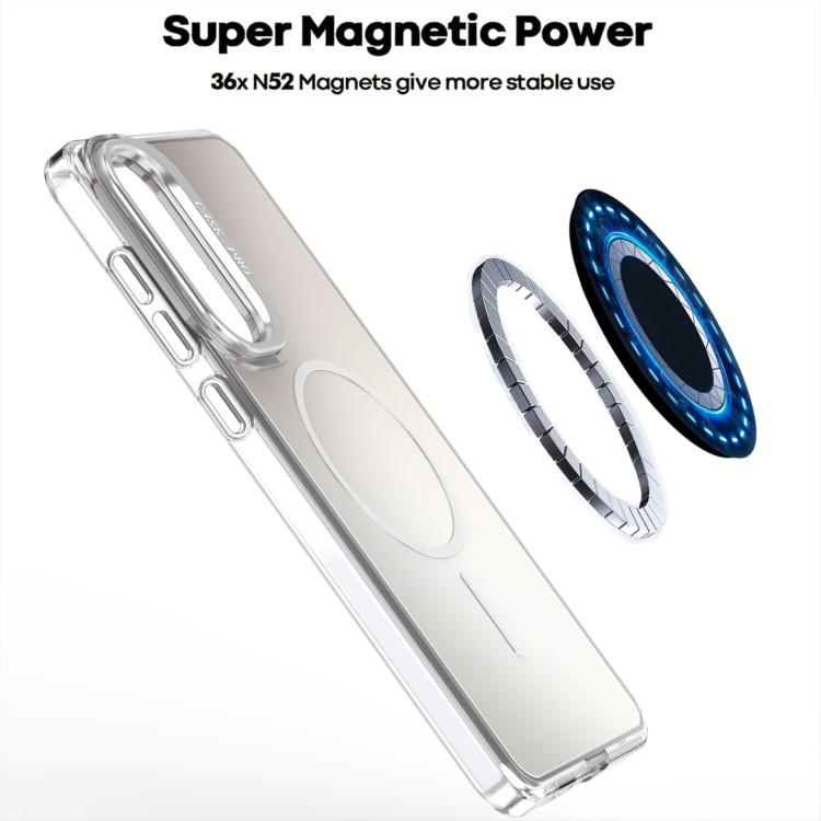 Gradient Discolor Lens Kickstand Magsafe Phone Case