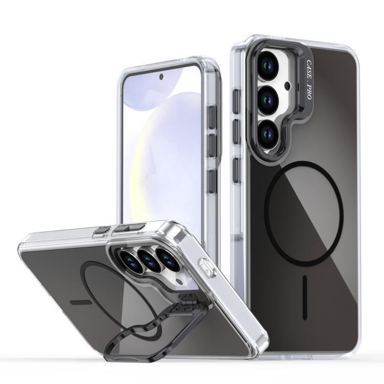 Gradient Discolor Lens Kickstand Magsafe Phone Case