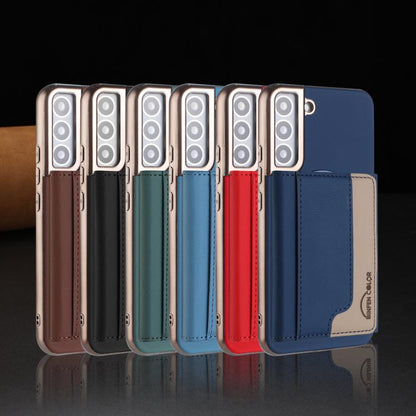 Colour Matching Horizontal Magnetic Card Bag RFID MagSafe Phone Case