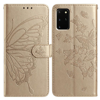 Butterfly Flutter Pattern Embossed Leather Phone Case