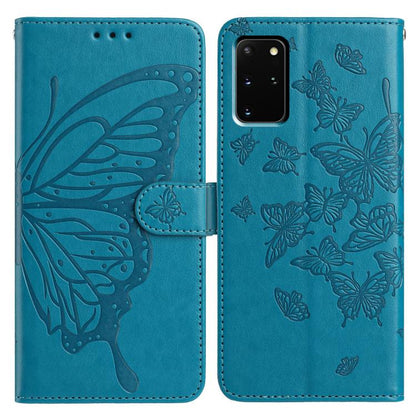 Butterfly Flutter Pattern Embossed Leather Phone Case