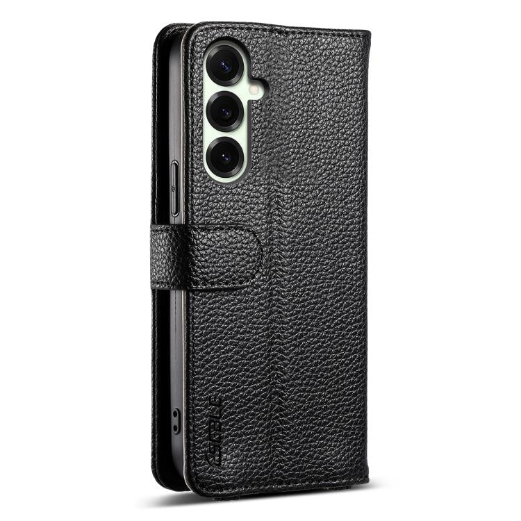 ESEBLE E11 Colorful Litchi Pattern Zipper Wallet Leather Phone Case