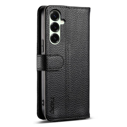 ESEBLE E11 Colorful Litchi Pattern Zipper Wallet Leather Phone Case