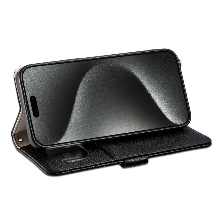 ESEBLE E11 Colorful Litchi Pattern Zipper Wallet Leather Phone Case