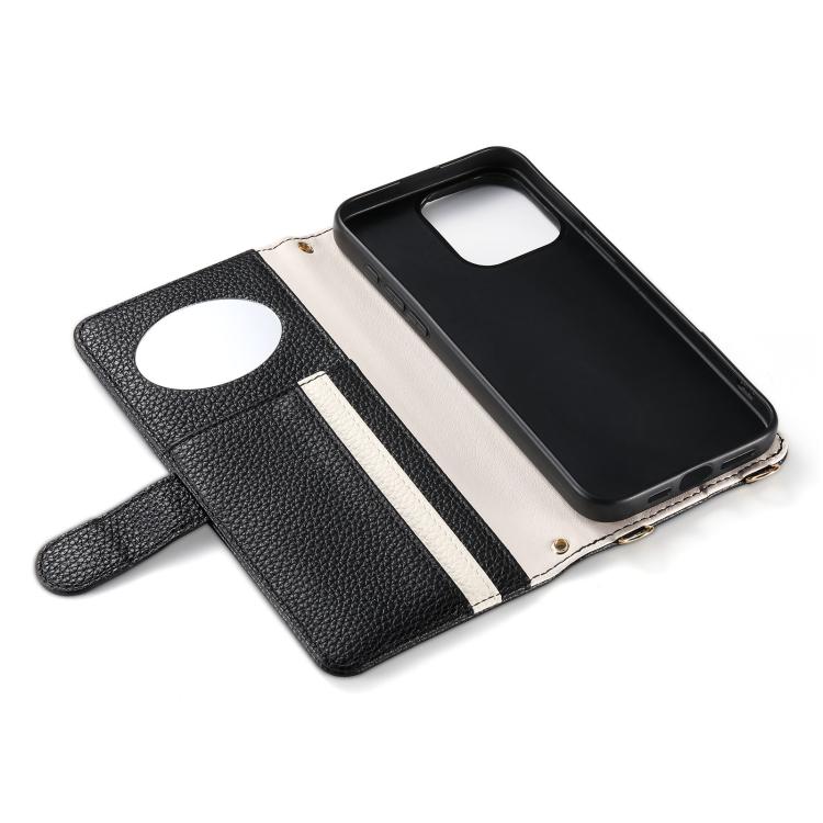 ESEBLE E11 Colorful Litchi Pattern Zipper Wallet Leather Phone Case