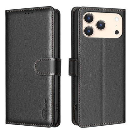 Litchi Texture RFID Anti-theft Leather Phone Case