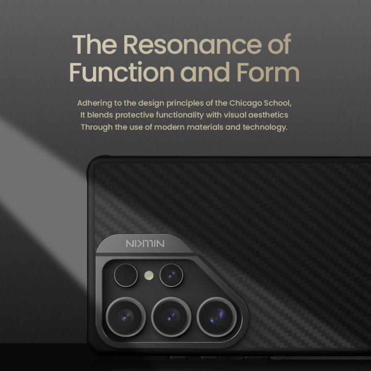 NILLKIN Aramid Fiber Frame Version MagSafe Phone Case