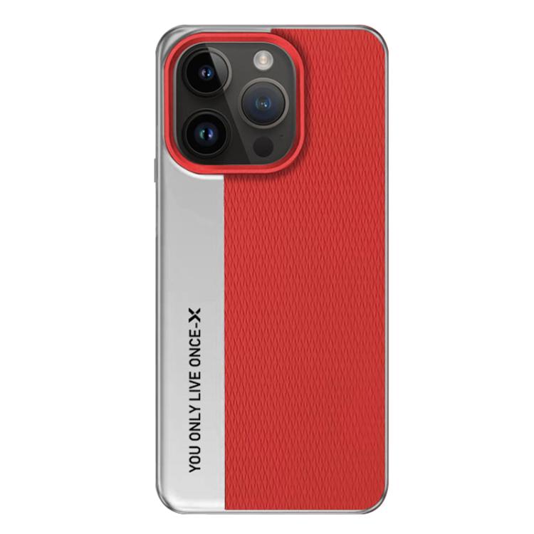 Camera Design Diamond Texture Leather PC Phone Case