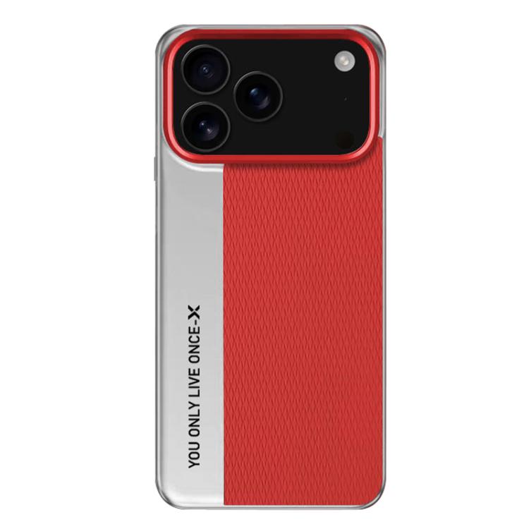 Camera Design Diamond Texture Leather PC Phone Case