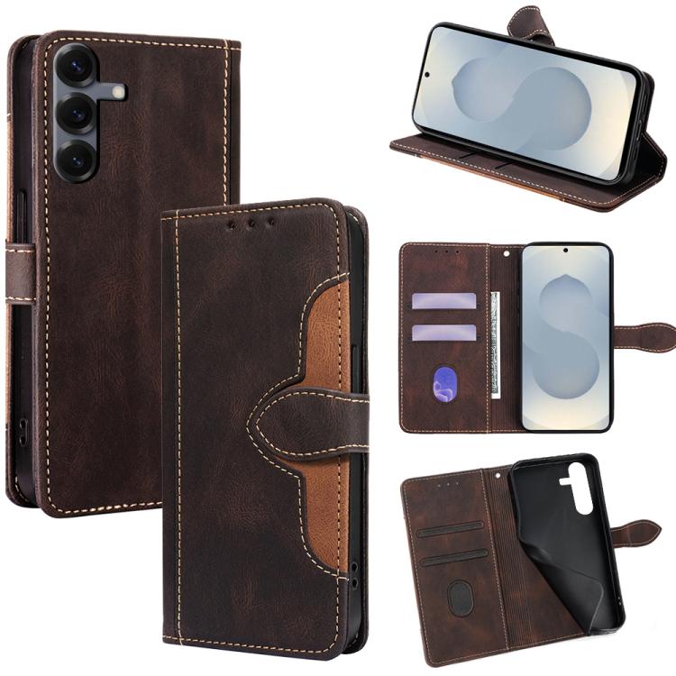 Skin Feel Magnetic Buckle Leather Phone Case