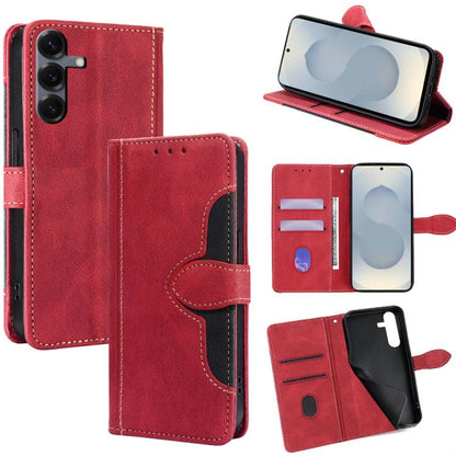 Skin Feel Magnetic Buckle Leather Phone Case
