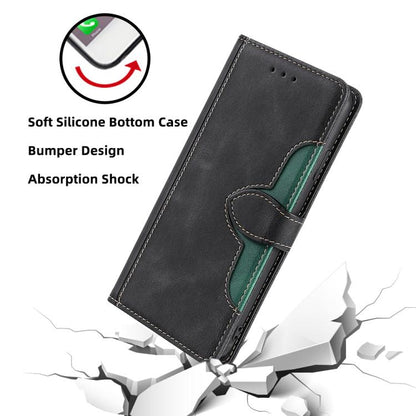 Skin Feel Magnetic Buckle Leather Phone Case