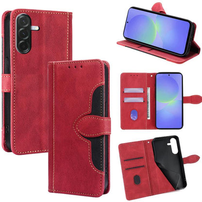 Skin Feel Magnetic Buckle Leather Phone Case